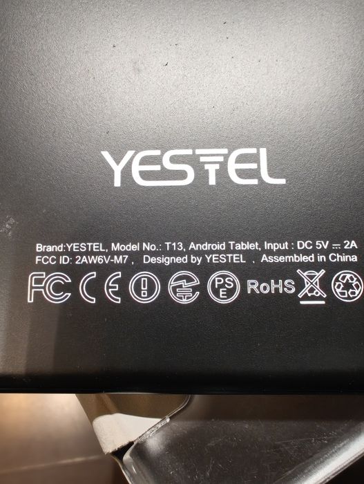 Tableta Yestel t13 10", 12 GB ram + 128 GB rom, touchscreen spart