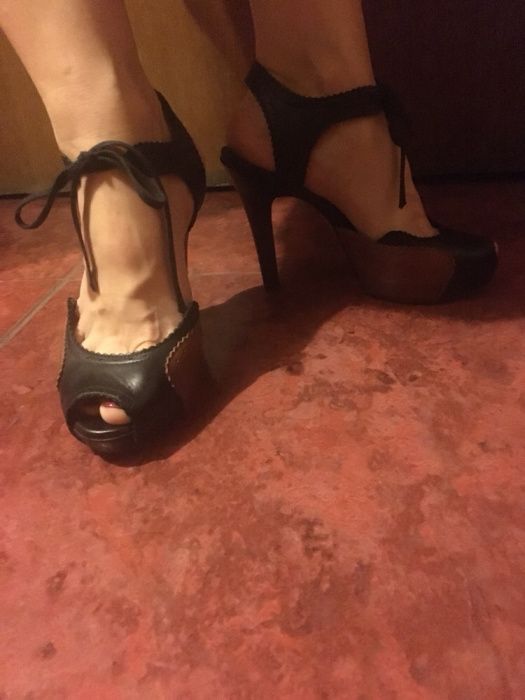 Sandale negre Musette