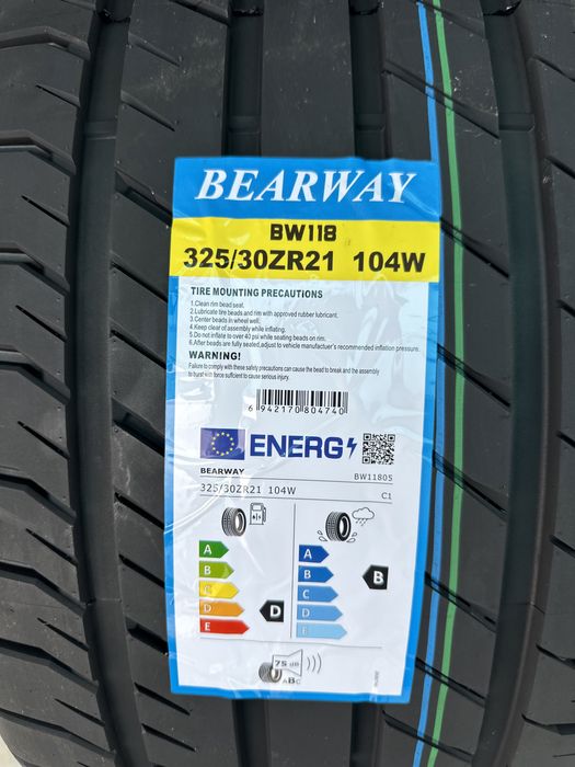 Летен Спорт Пакет BEARWAY BW118 285/35R21 101W 325/30R21 104W