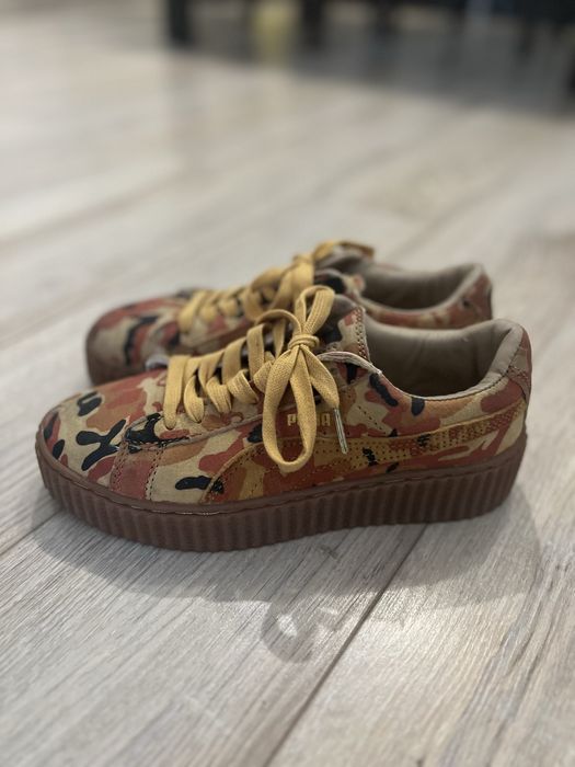 Puma x Fenty Creeper Orange Camo