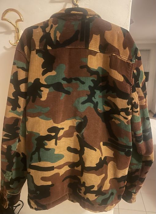 Яке Timberland corduroy chore jacket camo