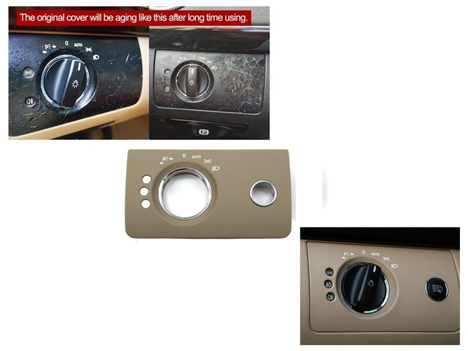 Бленда за ключ за ел.фарове за Mercedes ML W 164