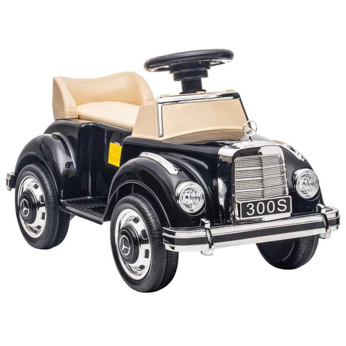 AIYAPLAY Количка за яздене Mercedes Benz Design 300 S Лицензирана