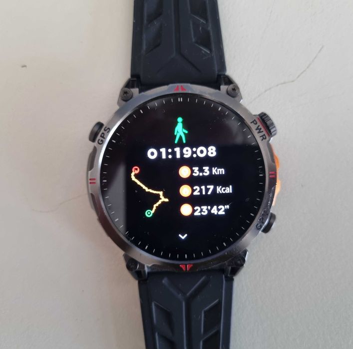 GPS Смарт часовник KC93 с амулет дисплей 1.56 инча