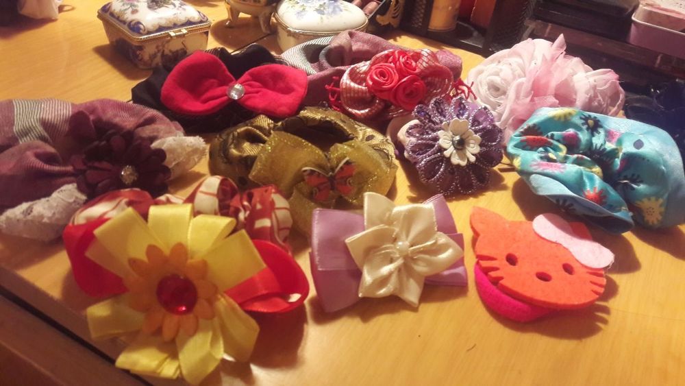 Заколки в школу для девочек и женщин