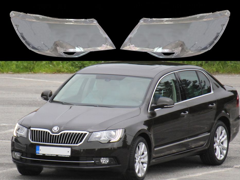 Стъкла за фарове на Skoda Superb B6 Facelift