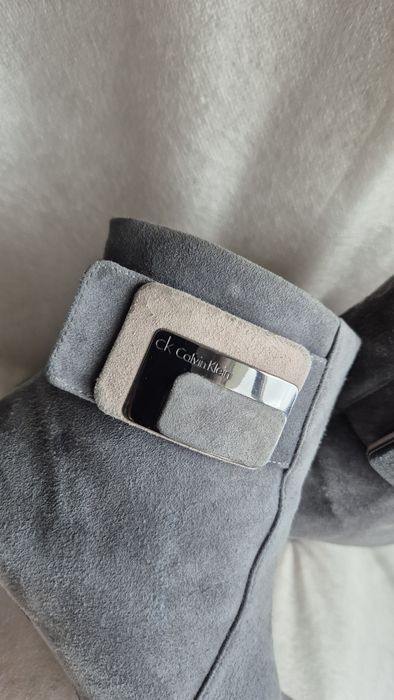 Ghete dama piele naturala Calvin Klein nr.37 stare de nou