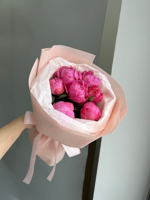 Тюльпаны Розы Пионы цветы букеты