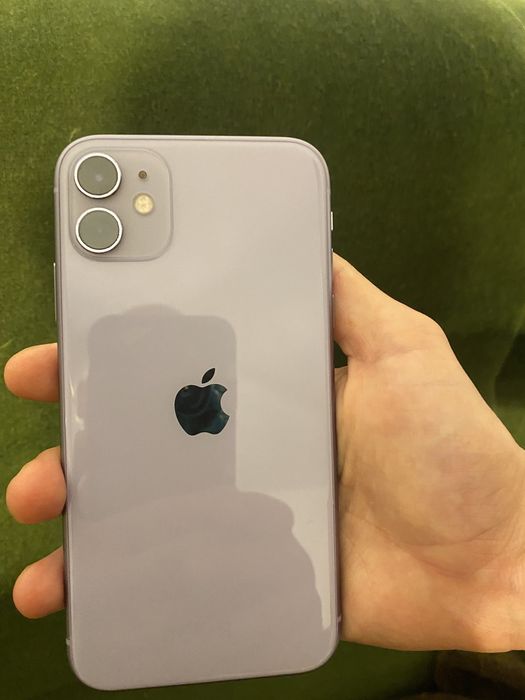 Iphone 11 64 gb 100 % purple лилав перфектен като нов