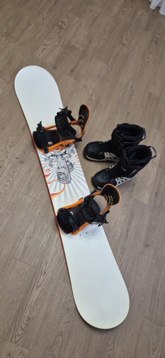 Сноуборд HEAD 163 см. Ботинки BD 44р