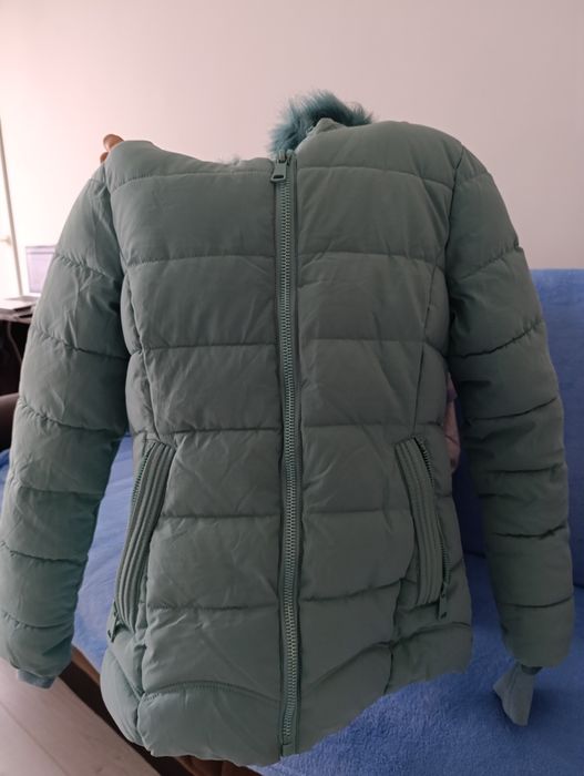 Зимно яке с качулка
