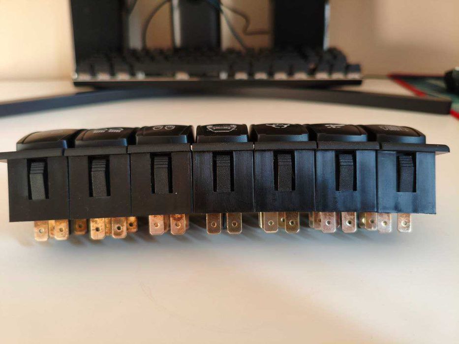 панель кнопок в авто 1 DIN