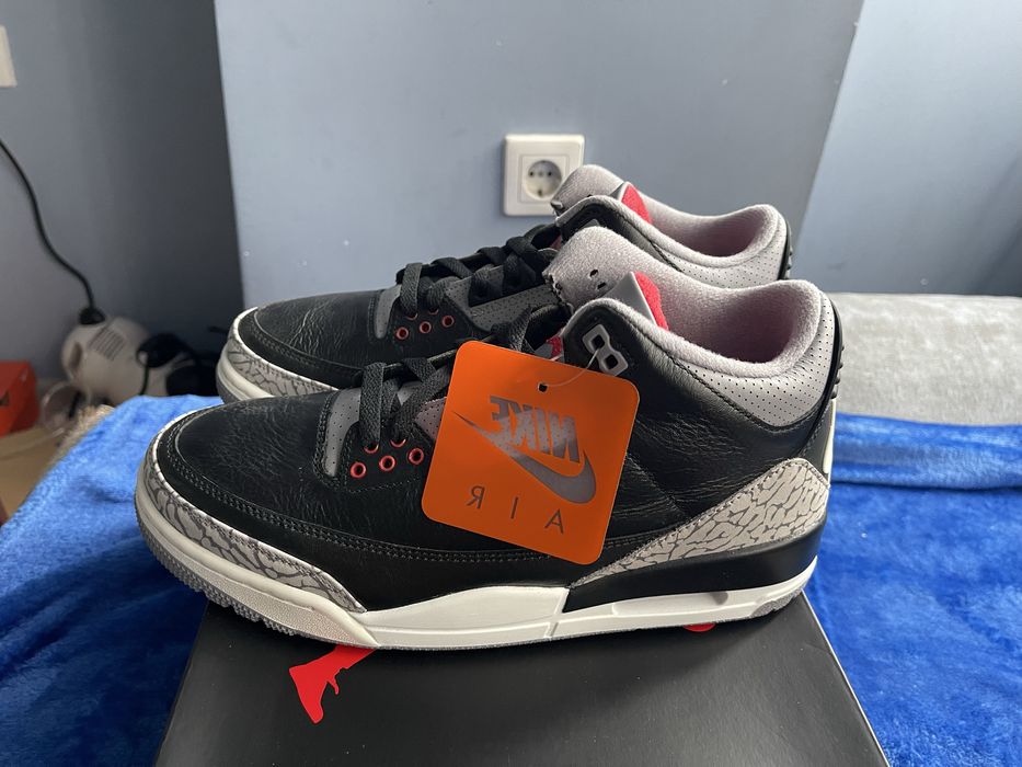 Мьжки Маратонки Nike Air Jordan 3 Retro Black Cement Adidas Puma