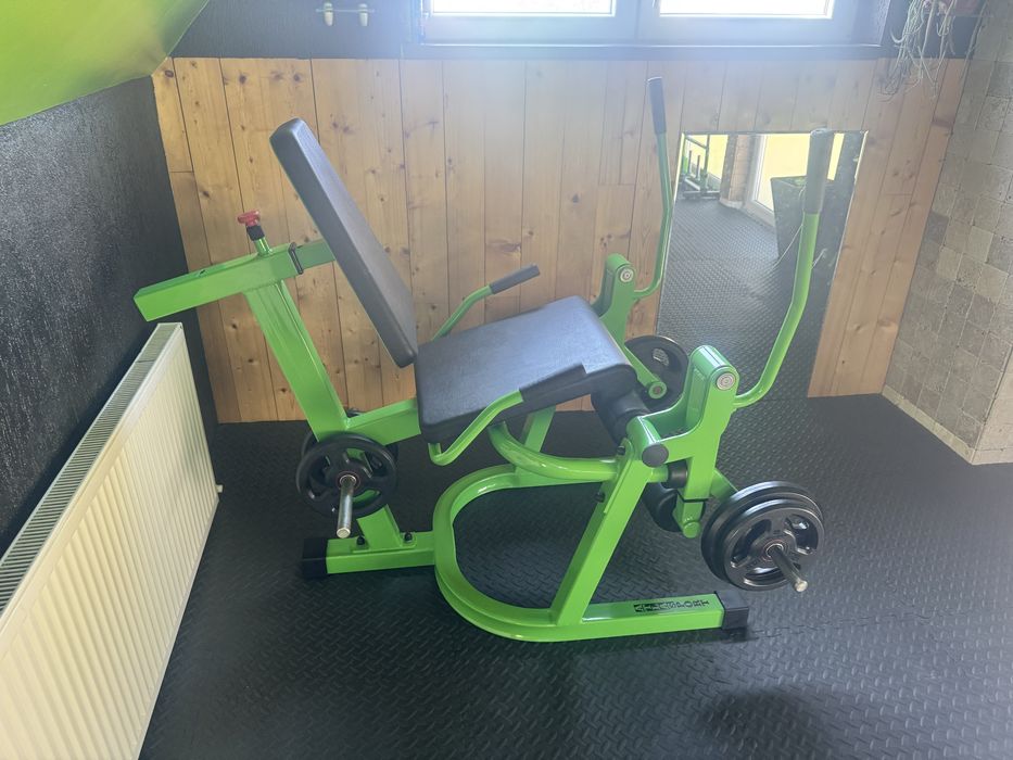 Aparat fitness extensii picioare Atlas Sport (Cuadriceps/Discuri)