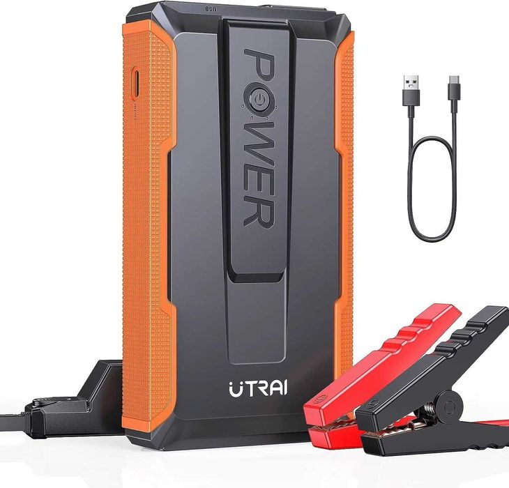 Aвариен стартер Бустер за автомобили Jump starter Utrai T1 – 1400A НОВ