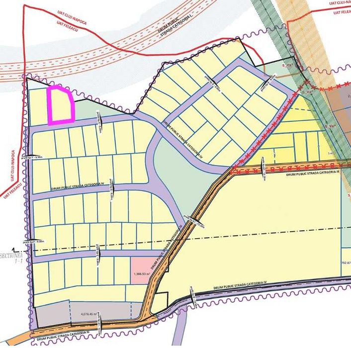 Vand teren Faget Strada Dianei