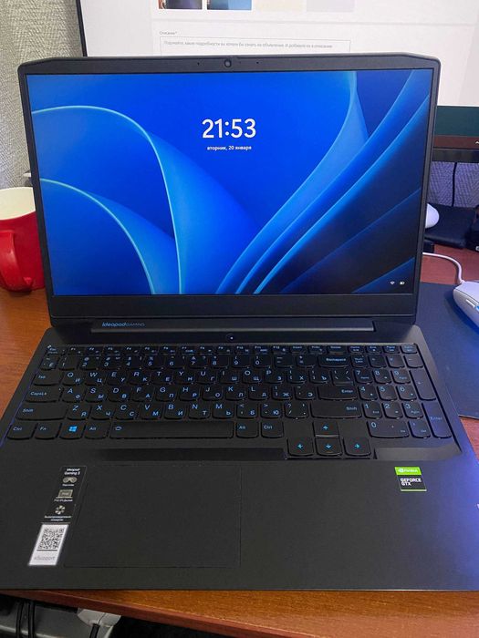 Ноутбук Lenovo IdeaPad 3 Gaming 15IMH05