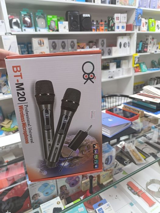 Беспроводные микрофоны 2 штуки
