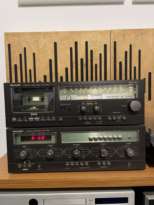 Vand / schimb amplificator sharp sm-1266 deck cu radio rs-1266 pickup