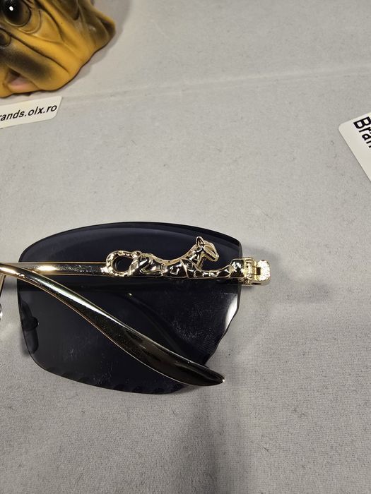 Ochelari de soare Cartier Diamond Cut Black, made in Italy