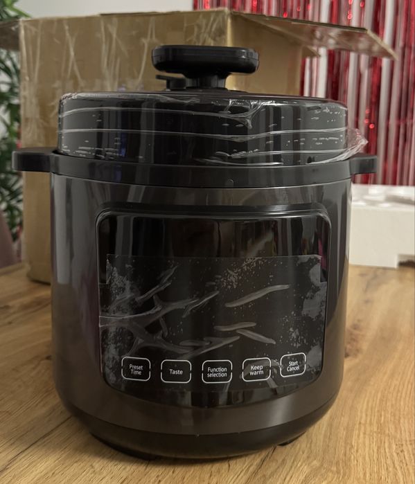 Oala gatit 6L, 1000w, One Pote noua, nefolosita, neagra