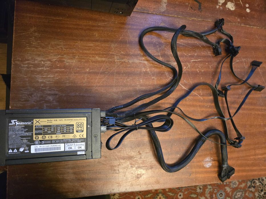 Sursa modulara 850W Seasonic X-SERIES SS-850KM 80 Plus GOLD
