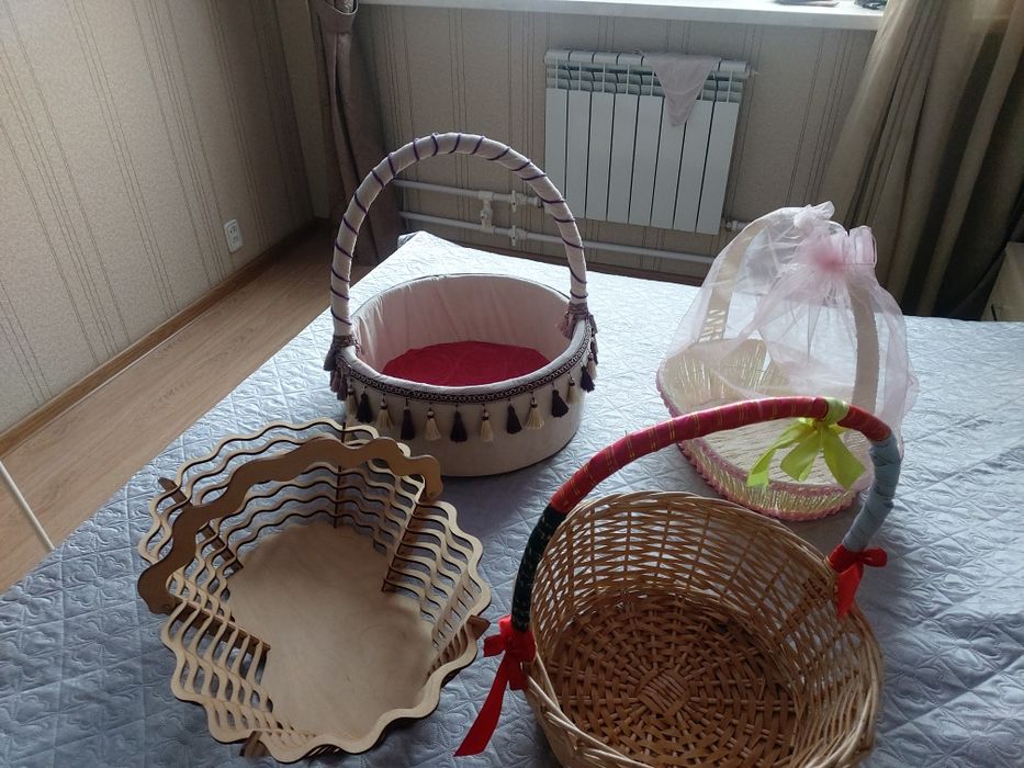 Корзинки плетеные