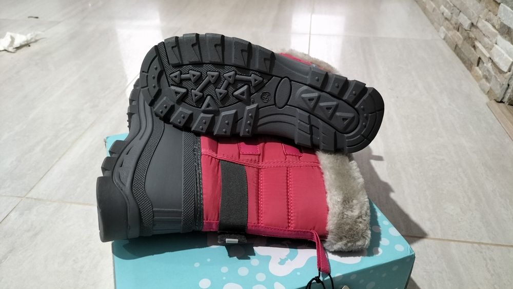 Trespass - Cizme de iarna impermeabile Stroma II, Roz, mărimea 34 !
No