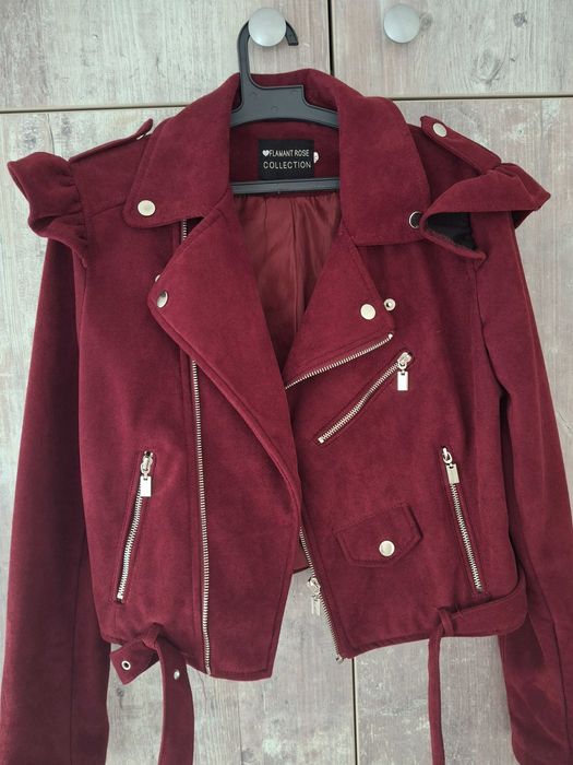 Дамско велурено яке