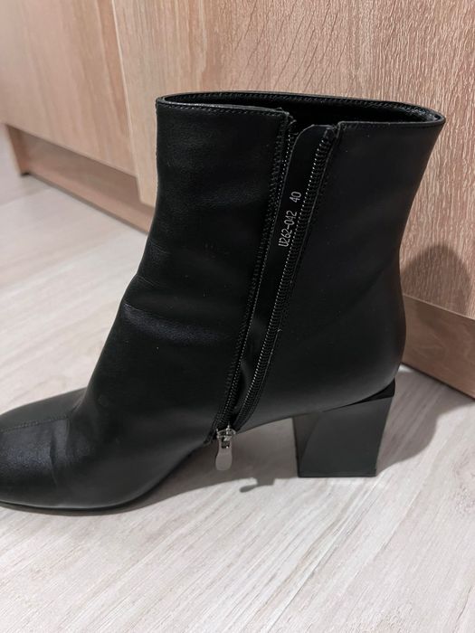 Ботильоны натуральная кожа ботинки