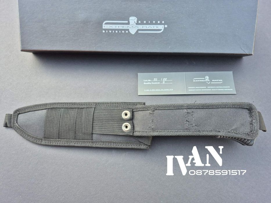 Нож Extrema Ratio-NUMEN/Black G10 -Satin