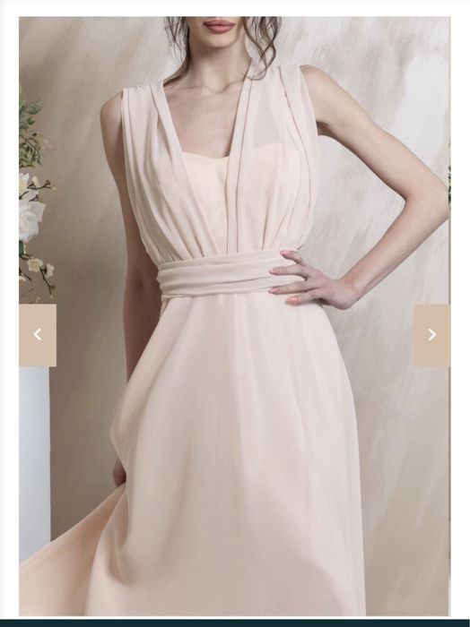 Официална рокли (пепел от рози)