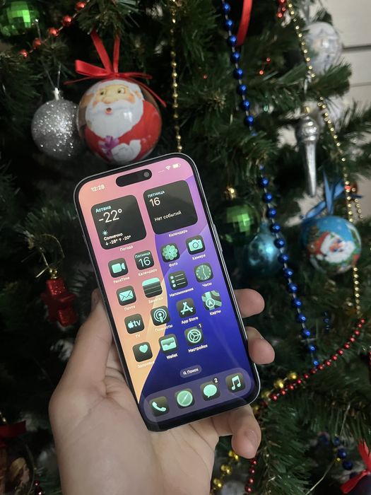 iPhone 15 / 128gb / 87%/ Blue-White