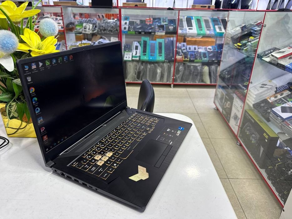 Asus Tuf Gaming core i5-11260H DDR4 16/512 SSD RTX 3050 Ti 4GB