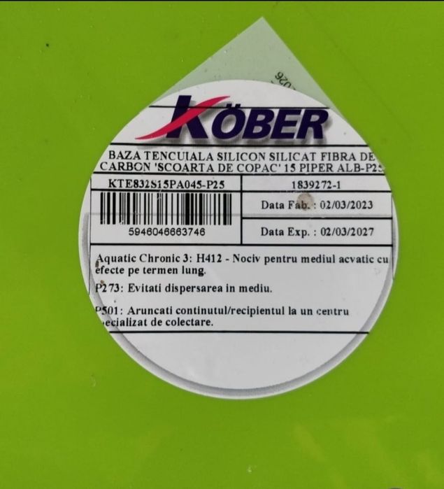 Tencuiala decorativa Kober 25 kg