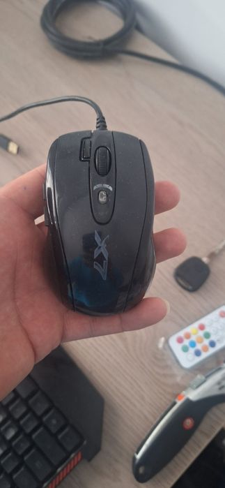 Pachet Tastatura Gaming A+ K5 Bendis + Mouse A4Tech X7 X-710MK