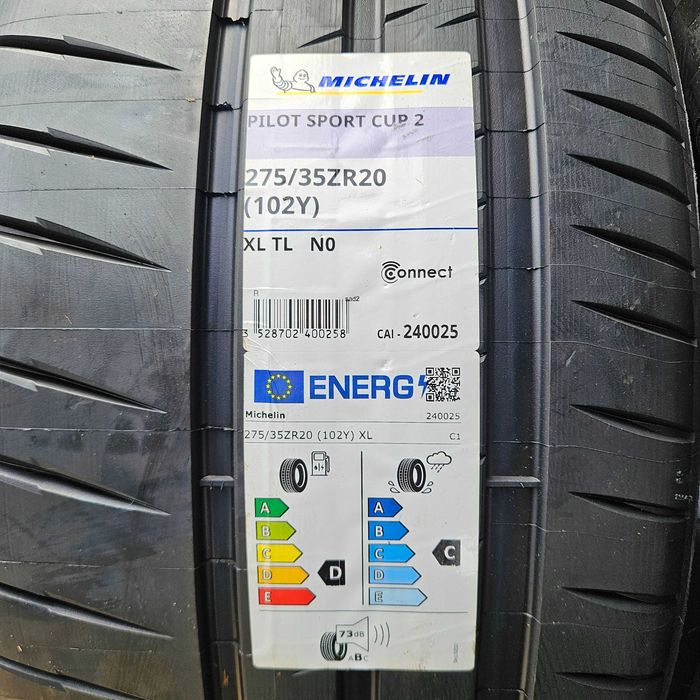 2 Нови летни гуми 275/35ZR20 Michelin Pilot Sport Cup 2 N0 Connect XL 102Y DOT2025 made in France