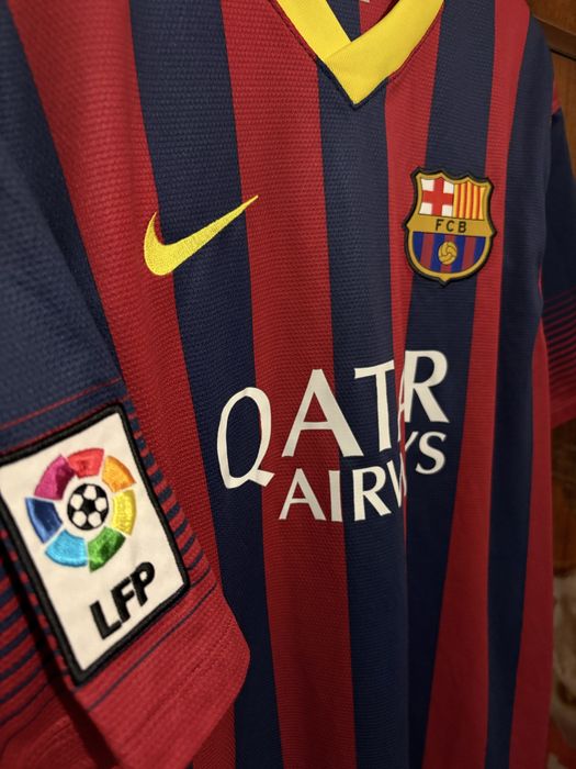 Футболна тениска на Barca 2013/14 сезон Home Kit