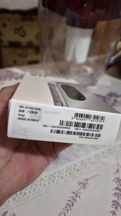Samsung A17 nou,negru,gri