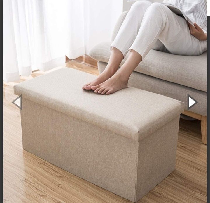 Табуретка и кутия за съхранение