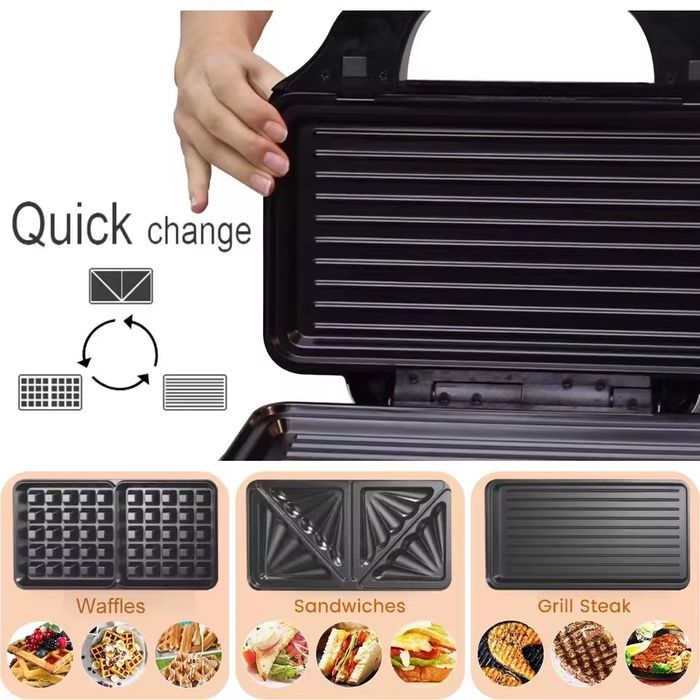 Доставка! Вафельница 3 в 1Sonifer SF-6056