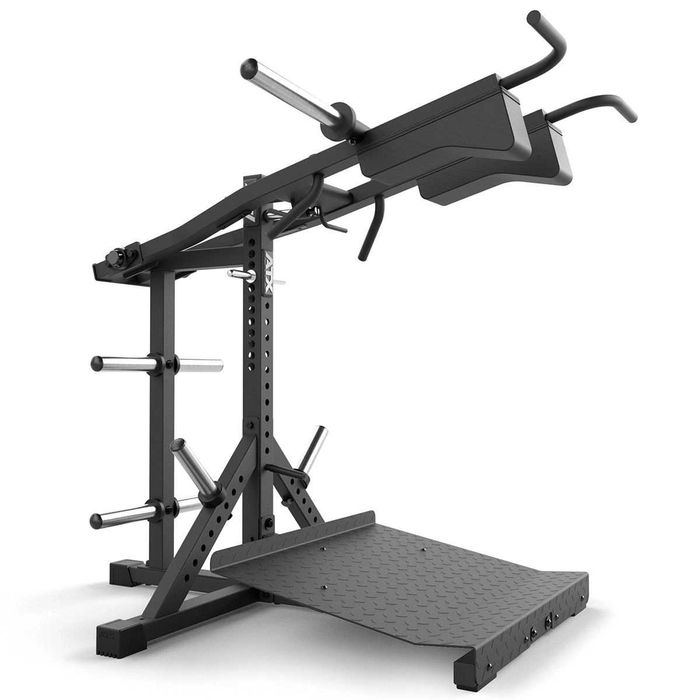 Раменна Преса Lever Arm / Комбиниран Фитнес Уред за Клек / Трапец / Viking Press