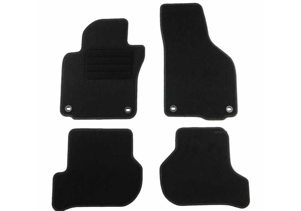 Стелки за SKODA Octavia II / Шкода Октавия 2 мокетни 4бр. комплект