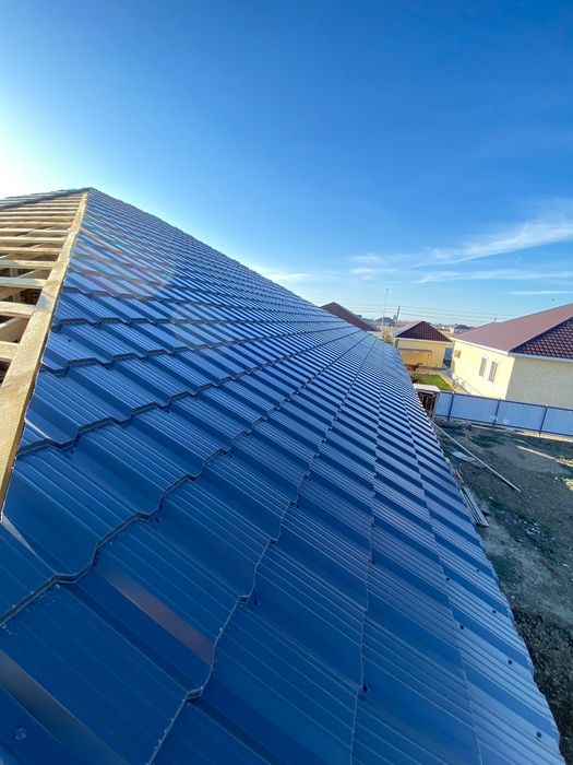 Крыша Черепица Касад Профлист Водосток Конек Атырау в подарок Снегодер