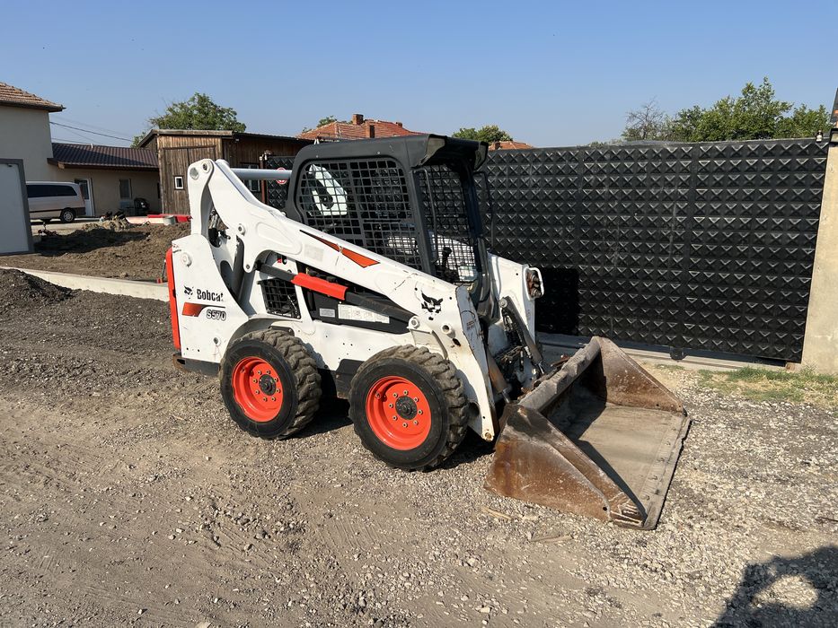 Bobcat S570. Мини Челен товарач Бобкат нов внос от Америка