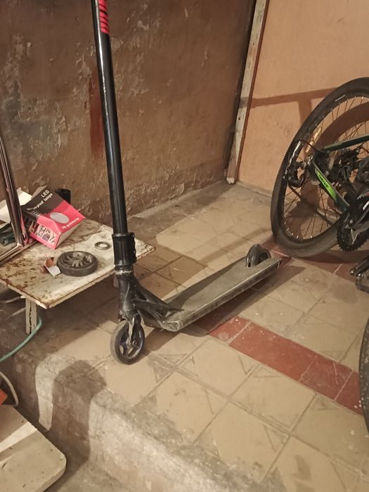 трюковой самокат, дека