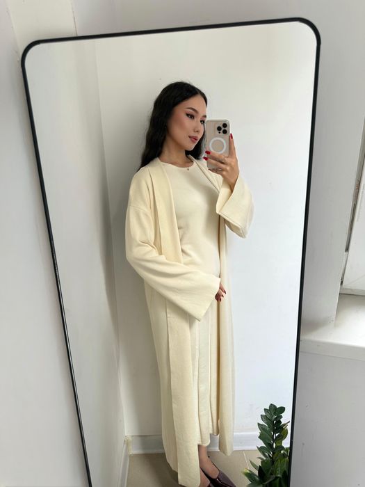 Платье двойка накидка