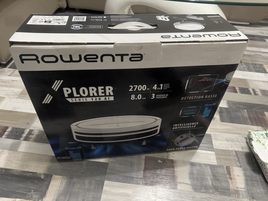 X-Plorer Serie 120 AI RR7877WH, Прахосмукачка- робот