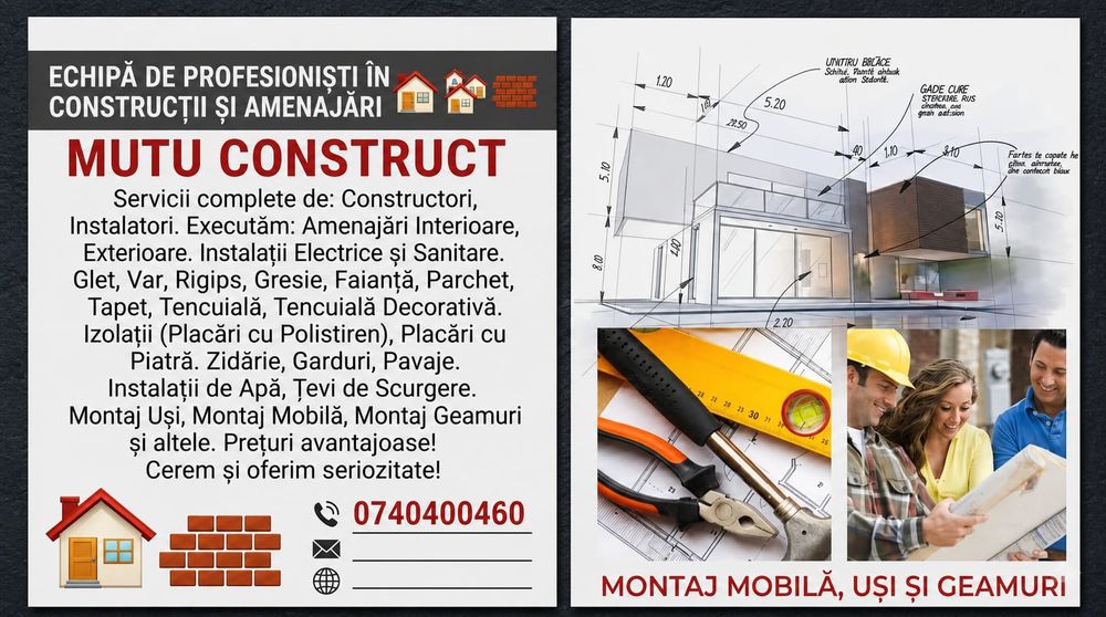 Electrician Instalații electrice case ,apartamente vile