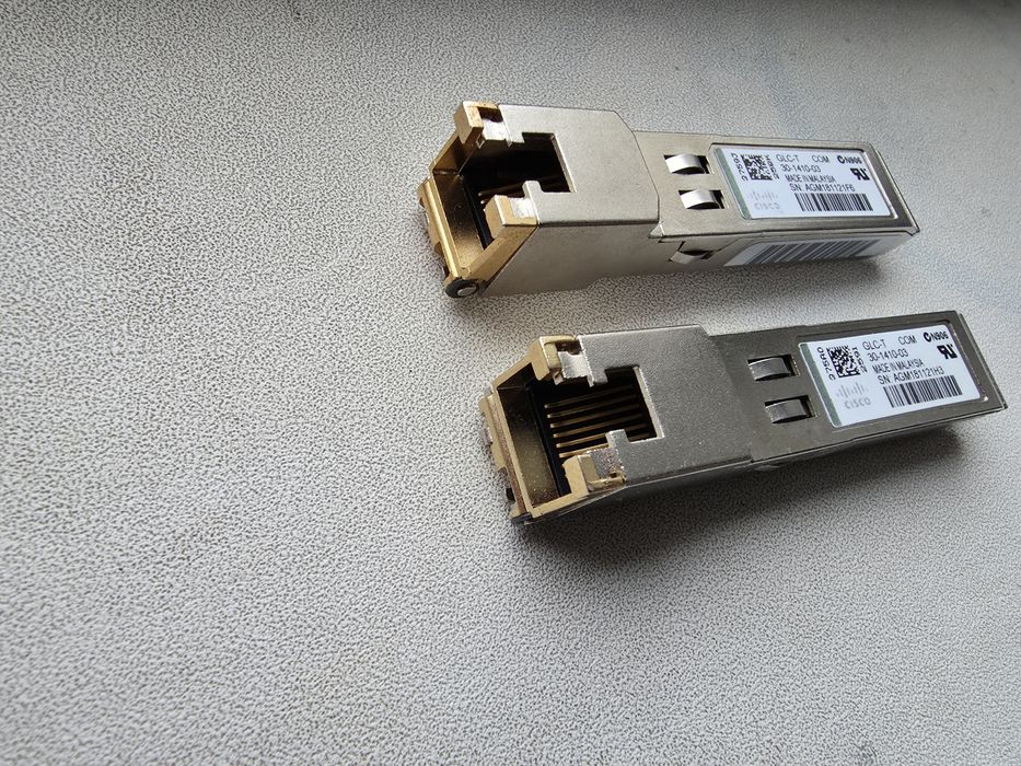 Cisco GLC-t / SFP-10g-sr-s / GLC-sx-mmd